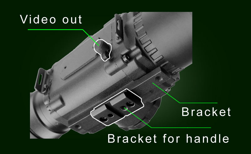 Thermal imaging TIW2 Video OUT and bracket